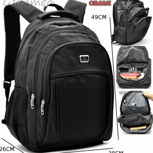 15.6'' UOMO ZAINO ANTIFURTO PER LAPTOP PORTA PC SCUOLA IMBOTTITO VIAGGIO LAVORO